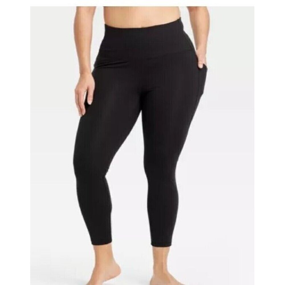 All in motion leggings Sise 4X Color Terracotta With Pockets Stretch - Picture 2 of 14